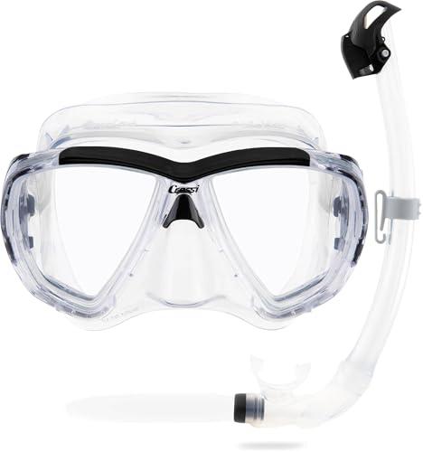 Cressi Combo Set Maschera Big Eyes & Snorkel Seal Dry
