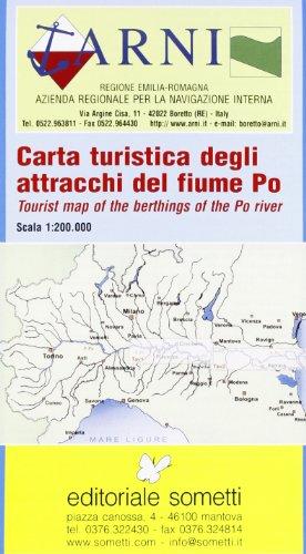 Carta Turistica degli Attracchi del Fiume Po - Sometti