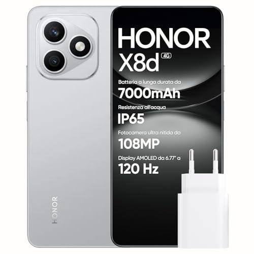 HONOR X8d 4G Smartphone, Display AMOLED 6,77