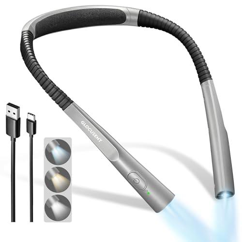 Glocusent Rinnovata LED Luce Lettura Collo