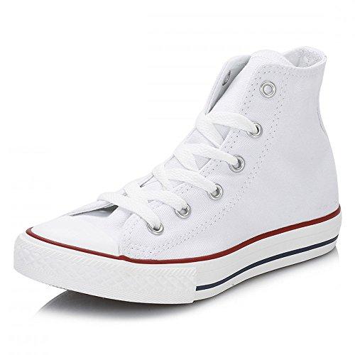 Converse Ctas Core Hi 015860-34-3, Sneaker Unisex Bambini, Bianco, Taglia 32