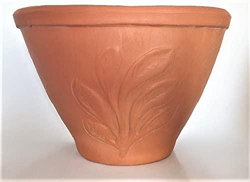 Vasi a muro Gerla in terracotta (tre pezzi uguali) per piante e fiori