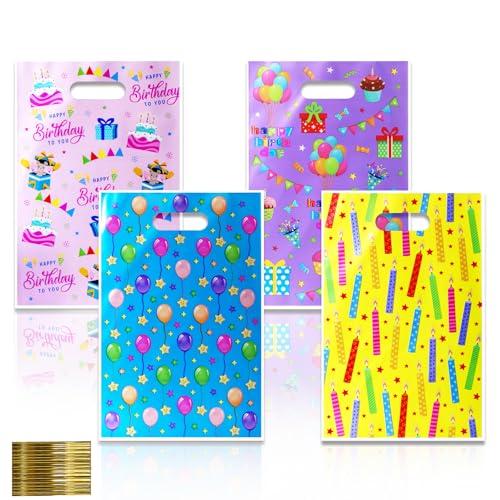 Sacchetti Regalo per Feste e Compleanni Bambini - 100 Pezzi