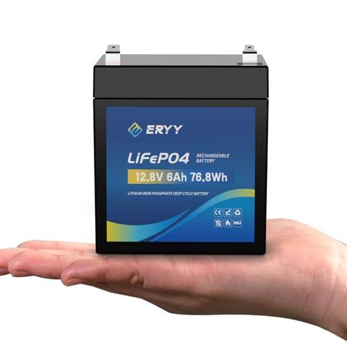 Batteria LiFePO4 12V 6Ah ERYY - Energia affidabile e duratura per le tue avventure