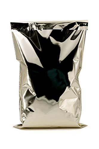 Italpak Sacchetti Regalo Oro Metallizzato con Chiusura Adesiva 35x47+4cm - 50 pz