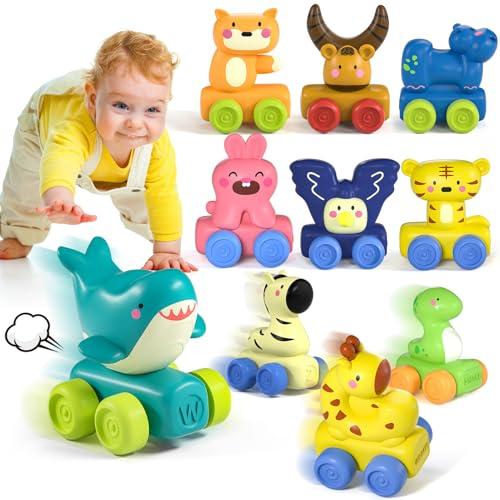 Uping Macchinine Cars Giochi per Bambini 1 Anno Gioco Bambino 2 Anni Regalo Bimbo 10 pcs