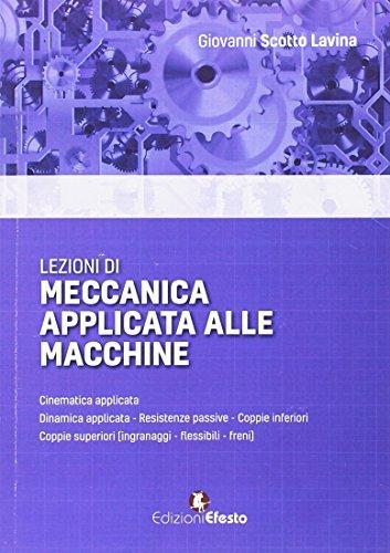 Lezioni di meccanica applicata alle macchine