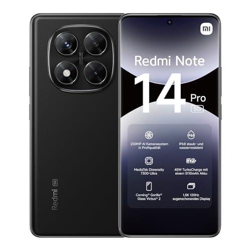 Xiaomi Redmi Note 14 Pro 5G 12+512GB Black