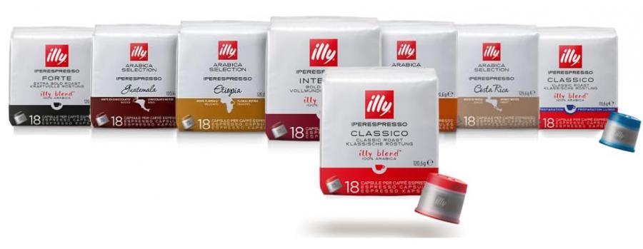 illy Caffè in Capsule Iperespresso 100% Arabica - Assortimento a Scelta (6 Confezioni)