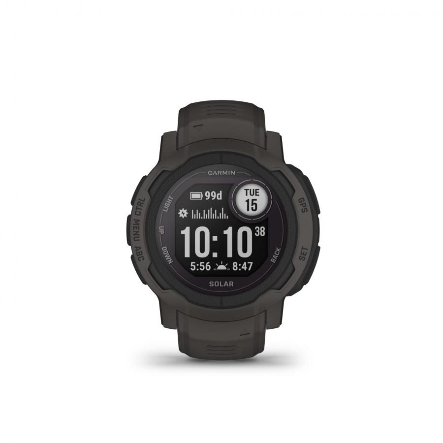 Garmin Instinct 2 Solar Graphite: L'orologio Smartwatch Indistruttibile a Ricarica Solare