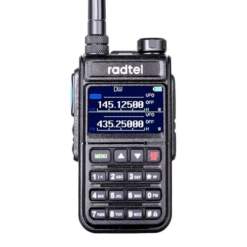Radtel RT-890 Ricetrasmittente Dual Band con Ricezione Banda Aerea e Display LCD a Colori
