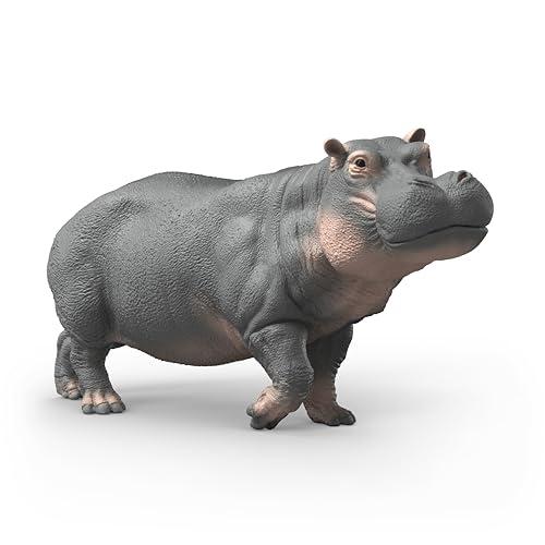 schleich WILD LIFE | Ippopotamo 14938 | figura animale dettagliata e figura da collezione | | regalo per ragazzi e ragazze | decorazione per compleanno | figura dai 3 anni | 13 x 5 x 6 cm