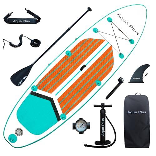 Aqua Plus SUP Gonfiabile 15cm - Tavola da Paddle All-Round per Tutti i Livelli
