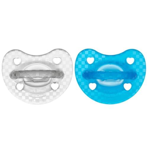 Chicco PhysioForma Luxe Fluo Ciuccio Silicone 16-36M, 2pz
