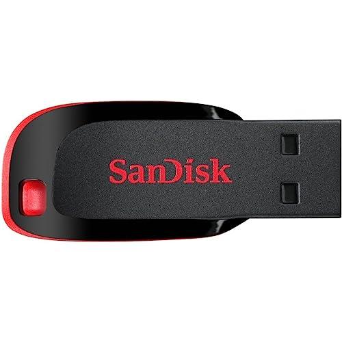 SanDisk Cruzer Blade 64GB USB 2.0 Flash Drive - Nera