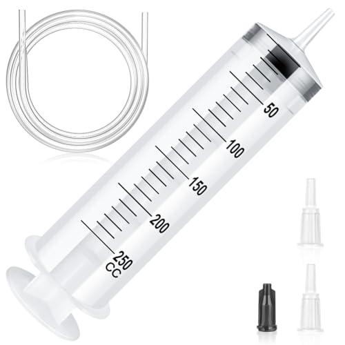 OFFCUP Siringa di Plastica 250ml senza Ago con Catetere