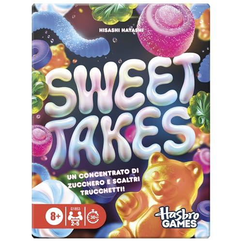 Hasbro Gaming, Sweet Takes, Gioco di Strategia con Carte