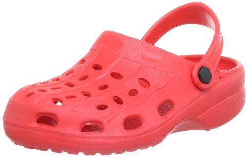 Playshoes Zoccolo in EVA Rosso - Sandali da Bagno Unisex per Bambini e Ragazzi