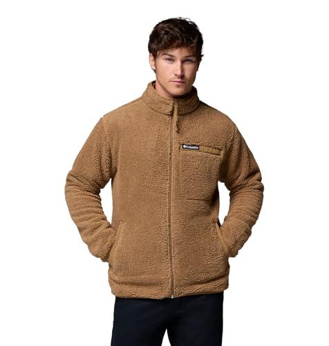 Columbia Rugged Ridge High Pile Full Zip, Strato esterno in pile sintetico, Materiale ecocompatibile, Tasca sul petto, Tasche pratiche, Colletto con bordo flessibile - da uomo