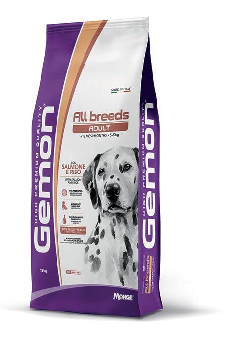 Monge Gemon All Breeds Adult Salmone e Riso - 15 Kg