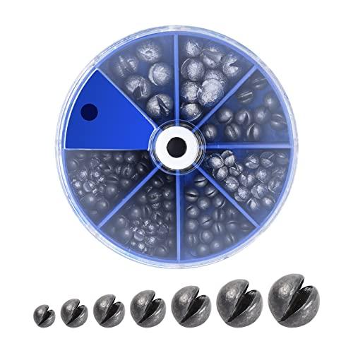 Pinsheng Pesi per Piombo da Pesca - 106 Pezzi Assortiti