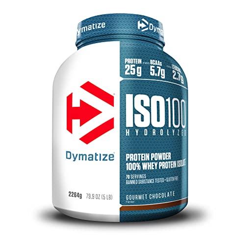 Dymatize ISO 100 Hydrolyzed Gourmet Chocolate 2264g
