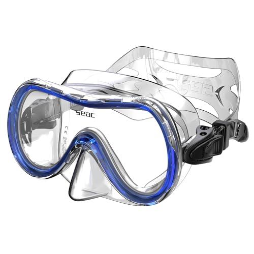Seac Salina SLT Maschera Subacquea per Snorkeling - Narrow Fit