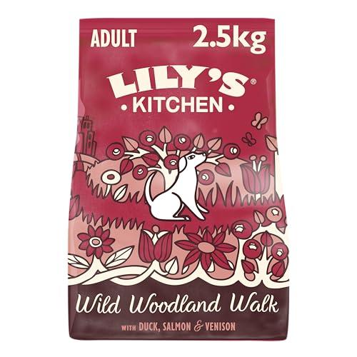 Lily's Kitchen Grain Free Anatra, Salmone e Cervo - Alimento Secco Completo per Cani Adulti