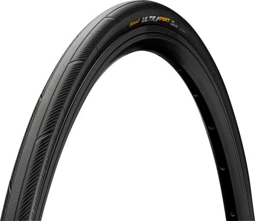Continental Ultra Sport 3, Pneumatici per Bicicletta Unisex Adulto, Nero, 700X23
