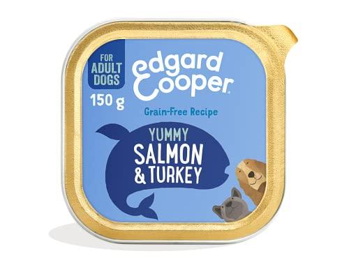 Edgard & Cooper Vaschette Salmone e Tacchino per Cani Adulti