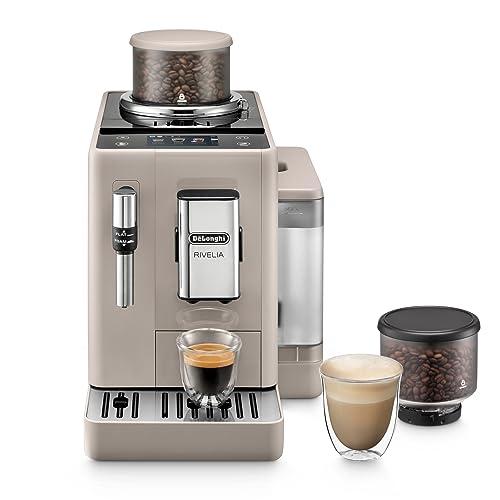 De'Longhi Rivelia Perfetto EXAM440.35.BG, Macchina da Caffè Automatica, Beige