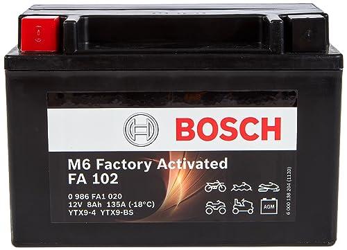 Bosch FA102 - Batteria AGM per Motocicli