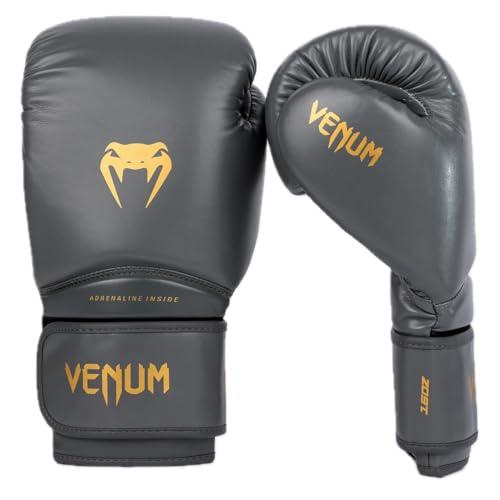 Venum Contender 1.5 Guanti da Boxe - Grigio/Oro - 10 Oz