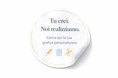 Adesivi Personalizzati su Misura - 100 Pezzi