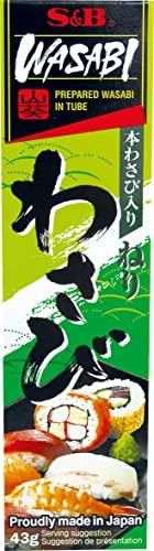 S&B Wasabi Pasta di Rafano Originale Giapponese in Tubo