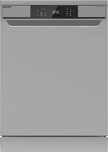 Sharp QW-NA1CF47EI Lavastoviglie a Libera Installazione Inox