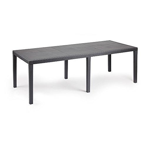 Tavolo da giardino allungabile effetto rattan Queen