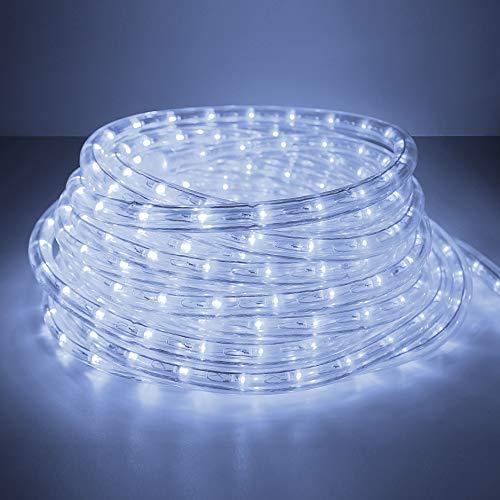 COCOMIA 10 M Tubo LED Flessibile Bianco Freddo, Impermeabile IP65