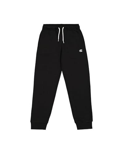 Champion Legacy Basics B - Pantaloni da Tuta Felpati Ultraleggeri Neri (13-14 Anni)