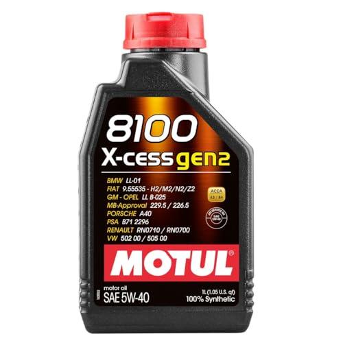 Olio motore Motul 8100 X-CESS 5W40 1 Litro
