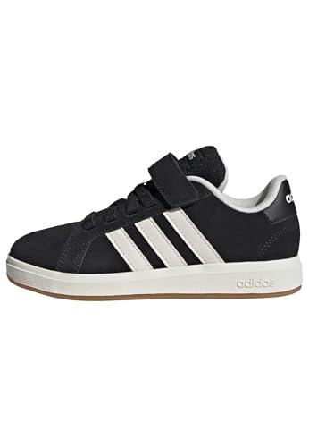 adidas Unisex - Bambini e Ragazzi Grand Court 00s Shoes Children, Core Black/off White/Gum, 34 EU