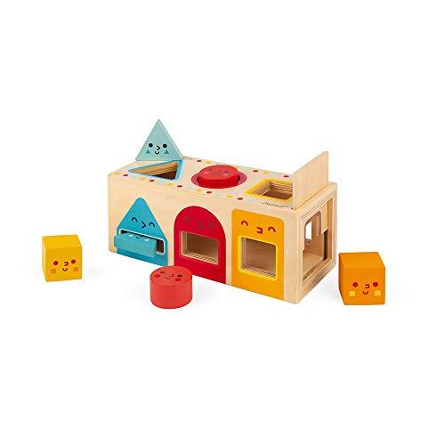 Janod - Geometric Shape Box (Wood)