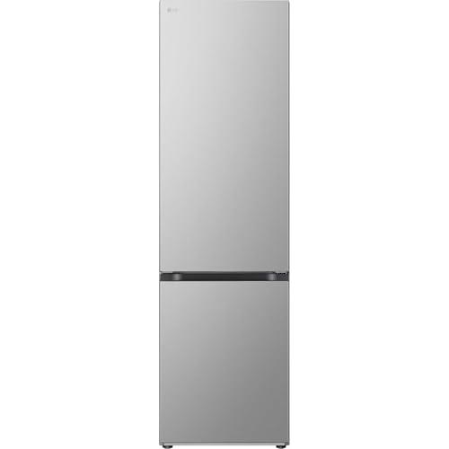 LG GBV3200CPY Frigorifero Combinato Total No Frost, Classe C, 387L, Porte Piatte, Tecnologia Door & Linear Cooling, Fresh Converter, Compressore Smart Inverter, Smart Diagnosis, Wine Rack, Argento