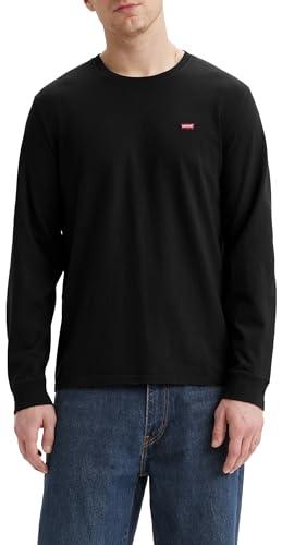 Levi's Long-Sleeve Original Housemark Tee, Uomo, Mineral Black, XXL