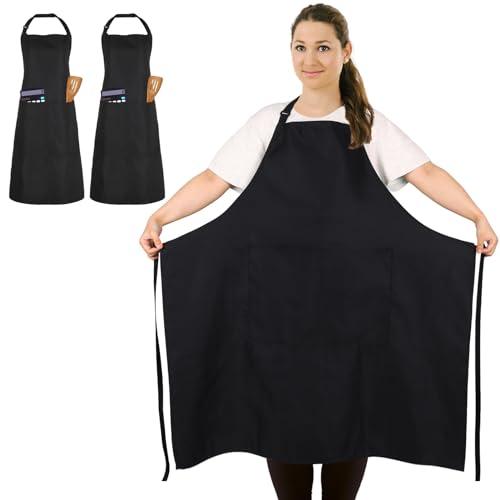 FunChaos Grembiule da Cuoco Nero
