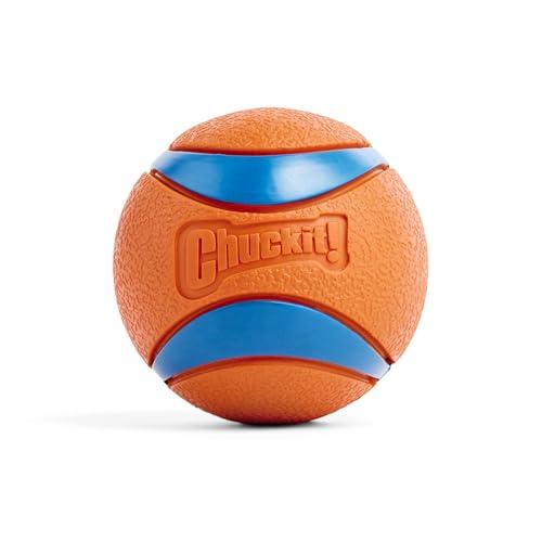 Chuckit Ultra Ball, Palla per Cani, Gomma Resistente, Galleggiante, Compatibile con Lanciatori, Taglia L