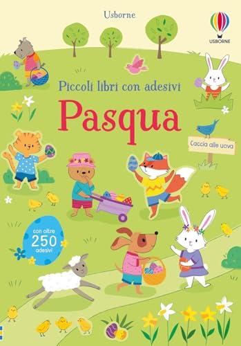 Pasqua. Piccoli libri con adesivi. Ediz. a colori