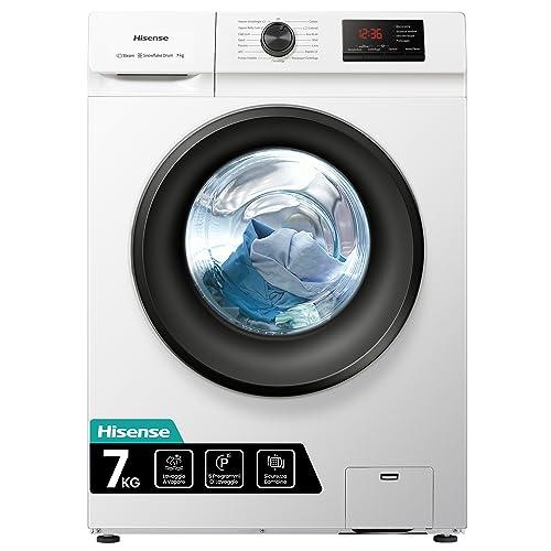 Hisense WFVB7012EM - Lavatrice a Carica Frontale 7 Kg
