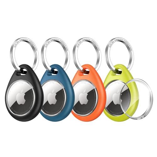 UNBREAKcable Portachiavi per Apple Airtag (4 Pezzi)