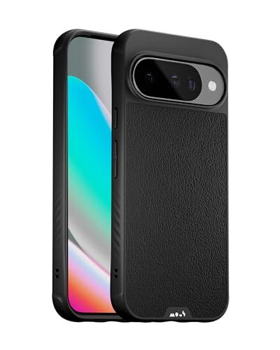 Mous Cover Limitless per Google Pixel 10/10 Pro (2025) - Pelle Nera Premium, Compatibile Qi2 MagSafe e PixelSnap